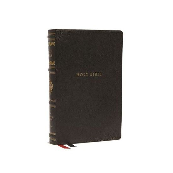 Cover for Thomas Nelson · NKJV, Personal Size Reference Bible, Sovereign Collection, Genuine Leather, Black, Red Letter, Thumb Indexed, Comfort Print: Holy Bible, New King James Version (Leather Book) (2022)