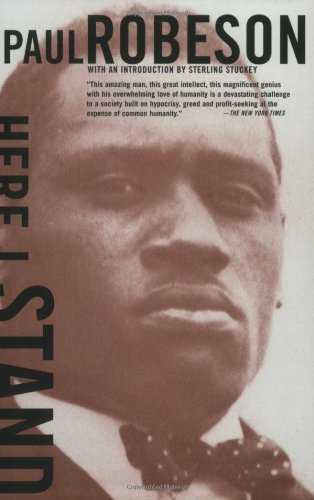 Cover for Paul Robeson · Here I Stand (Pocketbok) (1993)