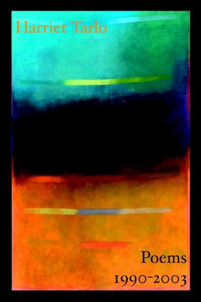 Poems 1990-2003 - Harriet Tarlo - Books - Shearsman Books - 9780907562450 - October 15, 2004