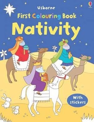 Cover for Felicity Brooks · Nativity Colouring and Sticker Book - First Colouring Books with stickers (Paperback Bog) (2010)