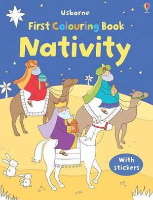 Cover for Felicity Brooks · Nativity Colouring and Sticker Book - First Colouring Books with stickers (Paperback Book) (2010)