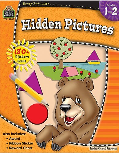 Cover for Teacher Created Resources Staff · Ready-set-learn: Hidden Pictures Grd 1-2 (Paperback Bog) (2007)