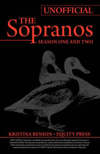 Cover for Kristina Benson · The Ultimate Unofficial Guide to the Sopranos Season One and Two or Unofficial Sopranos Season 1 and Unofficial Sopranos Season 2 Ultimate Guide (Taschenbuch) (2008)