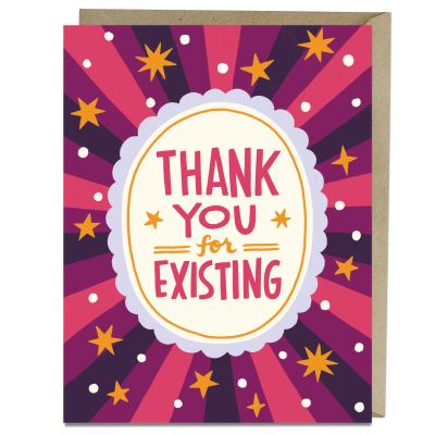 Cover for Em &amp; Friends · 6-Pack Em &amp; Friends Thank You for Existing Thank You Cards (Flashcards) (2023)