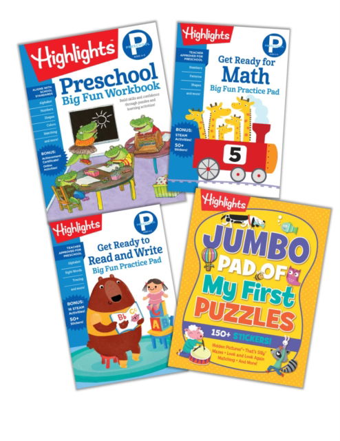Cover for Highlights · Preschool Learning Fun Bundle (Paperback Book) (2020)