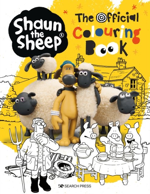 Cover for Aardman · Shaun the Sheep: The Official Colouring Book - Aardman (Paperback Book) (2023)