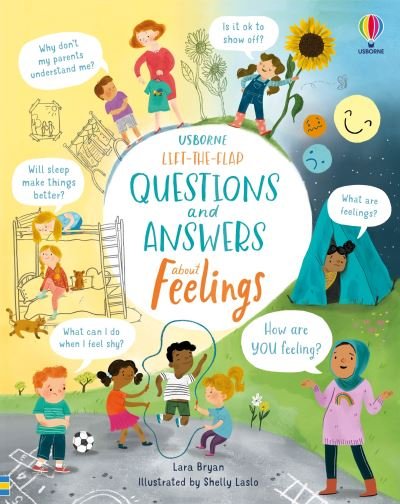 Cover for Lara Bryan · Lift-The-flap Questions and Answers about Feelings (Bok) (2023)