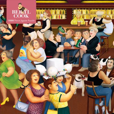 Adult Jigsaw Puzzle Beryl Cook: Date Night: 1000-Piece Jigsaw Puzzles - 1000-piece Jigsaw Puzzles -  - Brætspil - Flame Tree Publishing - 9781839644450 - 9. august 2021