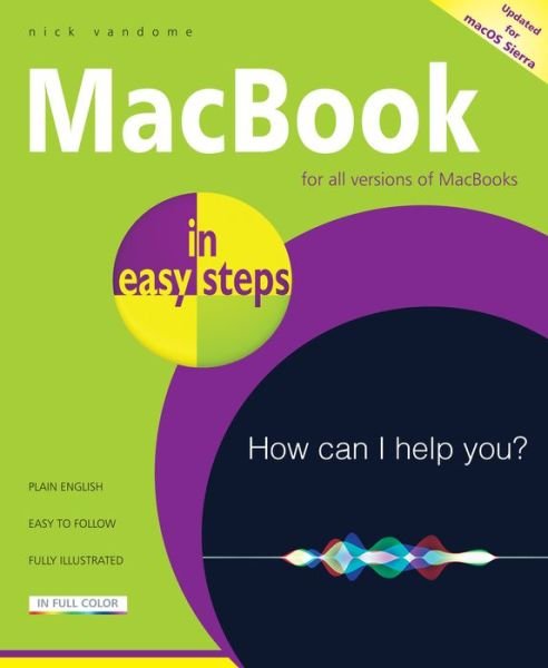 Cover for Nick Vandome · MacBook in easy steps: Covers Macos Sierra (Paperback Book) (2017)