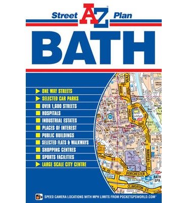 Cover for Geographers' A-Z Map Company · Bath Street Plan - A-Z Street Plan S. (Map) (2013)