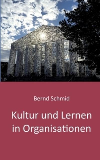 Cover for Schmid · Kultur und Lernen in Organisatio (Buch) (2020)