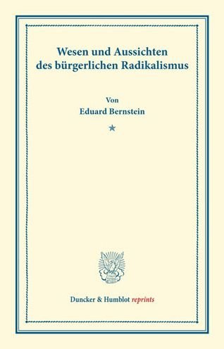 Cover for Bernstein · Wesen und Aussichten des bürg (Book) (2013)