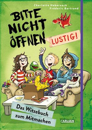 Cover for Charlotte Habersack · Bitte nicht öffnen: Lustig! (Buch) (2025)