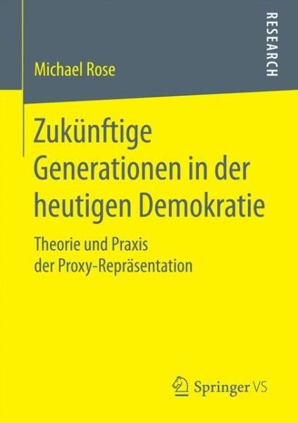 Cover for Rose · Zukünftige Generationen in der heu (Book) (2017)