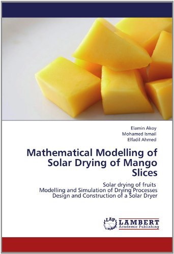 Cover for Elfadil Ahmed · Mathematical Modelling of Solar Drying of Mango Slices: Solar Drying of Fruits   Modelling and Simulation of Drying Processes  Design and Construction of a Solar Dryer (Taschenbuch) (2012)