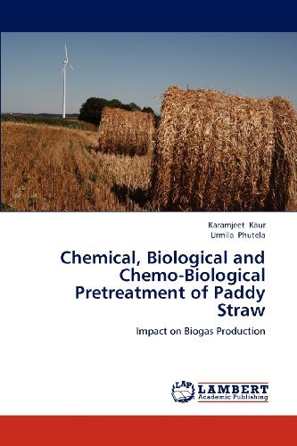 Cover for Urmila Phutela · Chemical, Biological and Chemo-biological Pretreatment of Paddy Straw: Impact on Biogas Production (Pocketbok) (2012)