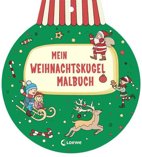 Mein Weihnachtskugel-Malbuch -  - Bøker -  - 9783743202450 - 