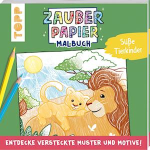 Cover for Natascha Pitz · Zauberpapier Malbuch Se Tierkinder (Paperback Book) (2022)