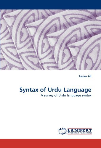 Cover for Aasim Ali · Syntax of Urdu Language: a Survey of Urdu Language Syntax (Paperback Book) (2011)