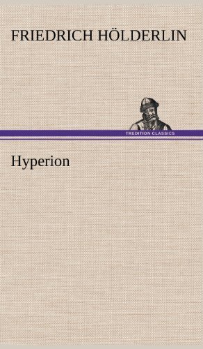 Cover for Friedrich Holderlin · Hyperion (Hardcover Book) [German edition] (2012)