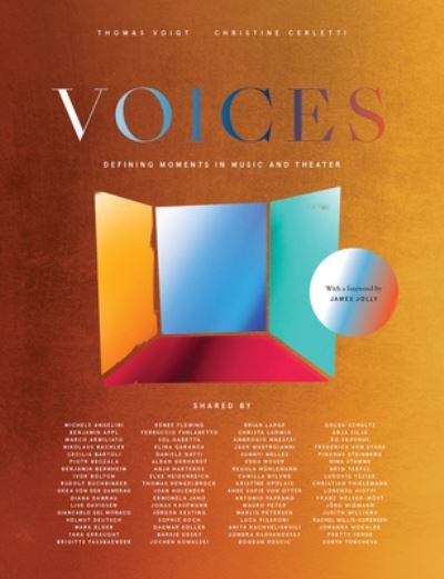Cover for VOICES: Defining Moments in Music And Theater (Gebundenes Buch) (2022)