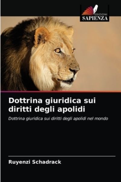 Cover for Ruyenzi Schadrack · Dottrina giuridica sui diritti degli apolidi (Paperback Bog) (2021)