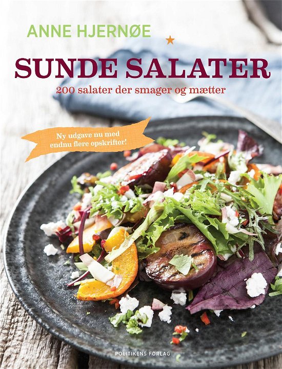 Cover for Anne Hjernøe · Sunde salater (Hæftet bog) [4. udgave] (2015)