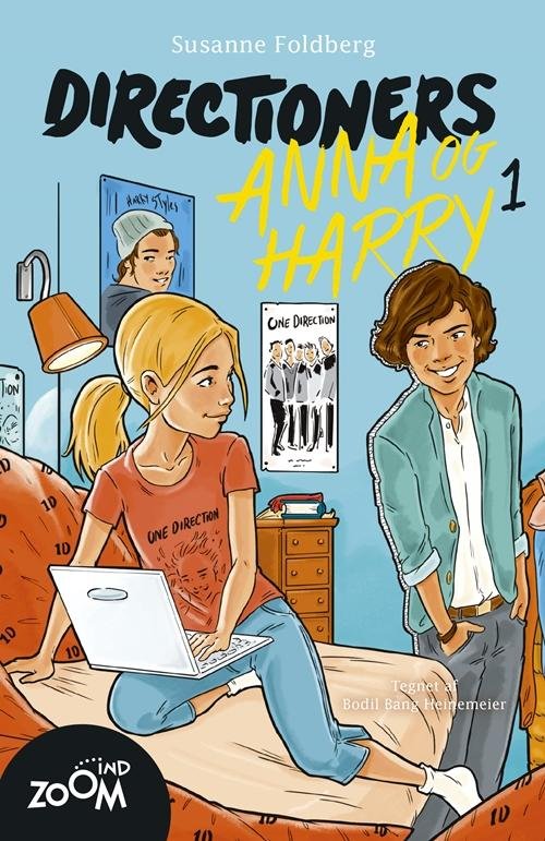 Cover for Susanne Foldberg · Zoom Ind: Directioners 1. Anna og Harry (Sewn Spine Book) [1st edition] (2015)