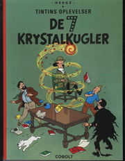 Cover for Hergé · Tintins Oplevelser: Tintin: De 7 krystalkugler - softcover (Sewn Spine Book) [4th edition] (2011)