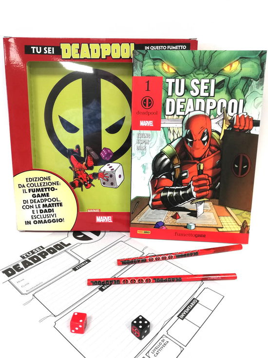 Cover for Al Ewing · Tu Sei Deadpool. Il Fumettogame! Con Gadget (Bok)