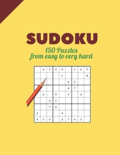 Cover for Elsa Blanc · Sudoku: Sudoku puzzles with solutions from easy to very hard, for adults - Logic &amp; Brain Games (Paperback Bog) (2020)