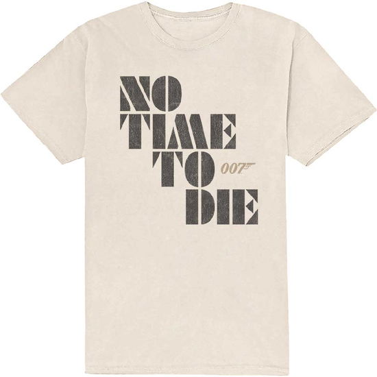 Cover for James Bond 007 · James Bond 007 Unisex T-Shirt: No Time to Die (T-shirt)