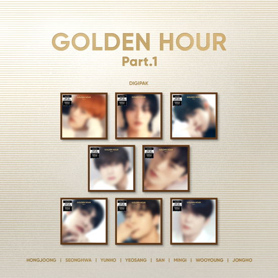 ATEEZ · Golden Hour Pt.1 (CD/Merch) [Hello82 Pop-Up Digipack Bundle edition] (2024)