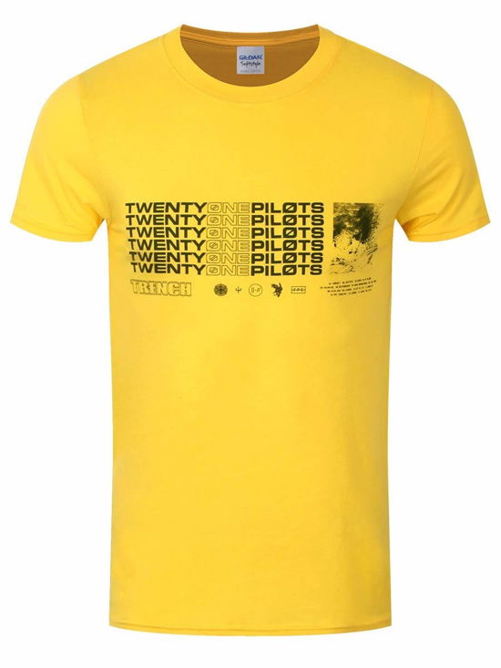 Cover for Twenty One Pilots · Stacker Unisex Tee (Lg) (T-shirt)