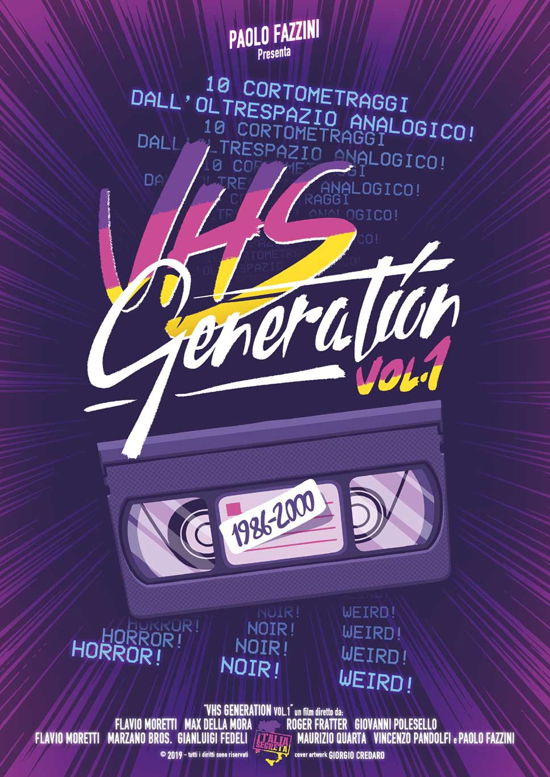 Cover for VHS Generation Vol. 1 · Dvd - Vhs Generation Vol. 1 (DVD) (2022)