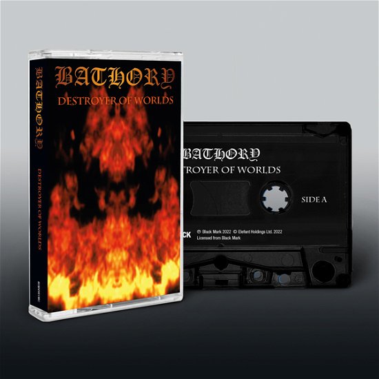 Cover for Bathory · Destroyer of Worlds (Cassette) (2022)