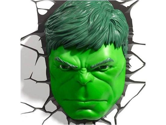 Marvel 3D LED Leuchte Hulk Face 3D - 3DFX Light - Merchandise -  - 0816733840451 - 13. Juni 2023