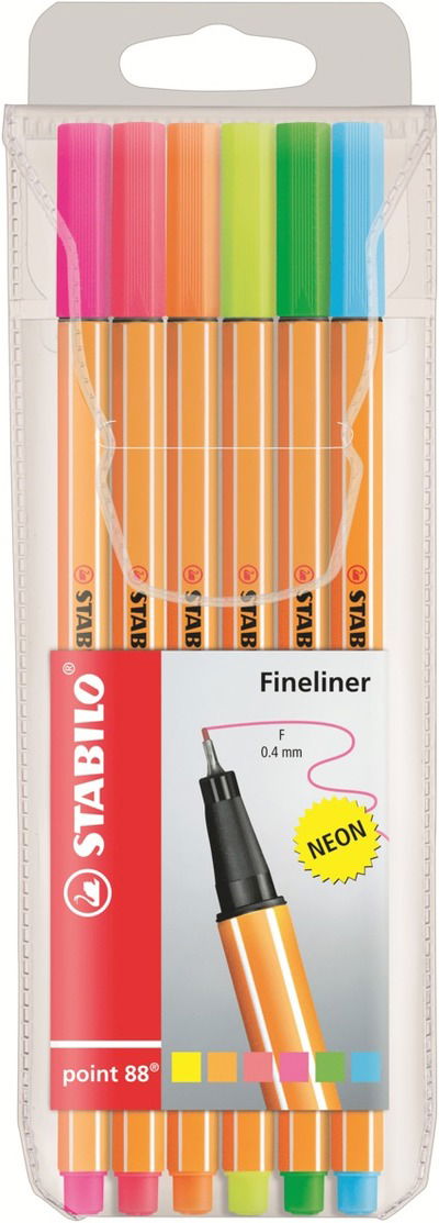 Cover for STABILO Point88 Neon, 6er Set (Legetøj) (2018)