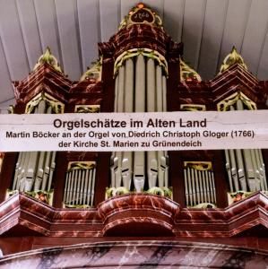 Cover for Martin Bocker · Orgelschatze Im Alten Land (CD) (2011)