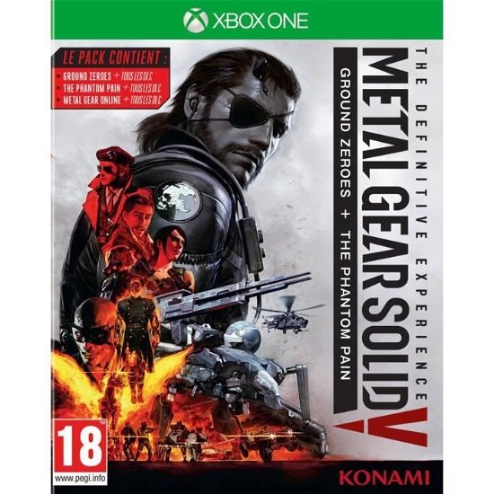 Cover for Xbox One · Metal Gear Solid 5 GOTY (PS4) (2019)