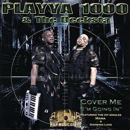 Cover for Playya 1000 · Cover Me Im Going In (CD) (2015)