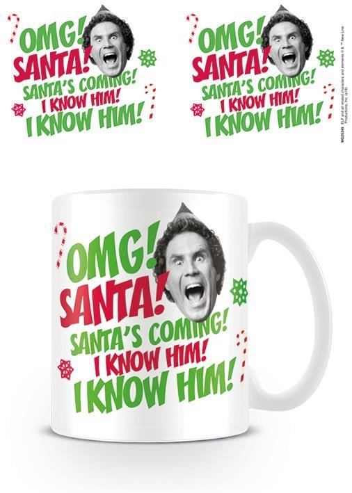 Omg Santa -Mug- (Tazza) - Elf - Merchandise - Pyramid Posters - 5050574253451 - 