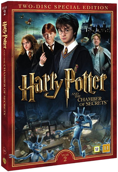 Cover for Harry Potter · Harry Potter And The Chamber Of Secrets (DVD) (2016)