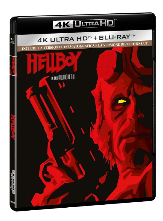 Cover for Marco Beltrami,selma Blair,rupert Evans,john Hurt,ron Perlman · Hellboy (Blu-Ray 4K Ultra HD+Blu-Ray) (Blu-ray) (2019)