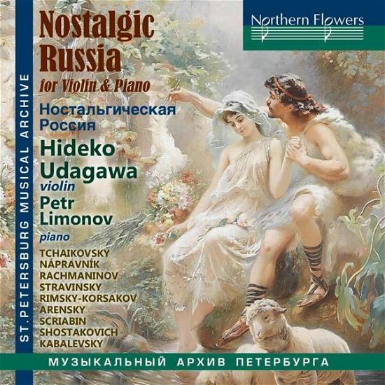 Cover for Pyotr Ilyich Tchaikovsky · Nostalgic Russia for Violin &amp; Piano (CD) (2021)