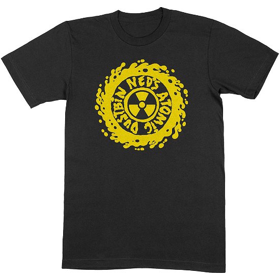 Cover for Neds Atomic Dustbin · Ned's Atomic Dustbin Unisex T-Shirt: Yellow Classic Logo (T-shirt) [size S] [Black - Unisex edition]