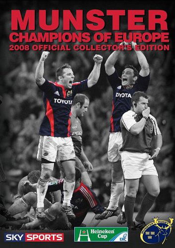 Munster - Champions Of Europe 2008 - Collectors Edition - Munster  Collectors Edition - Elokuva - Spirit - 5060105720451 - perjantai 14. marraskuuta 2008