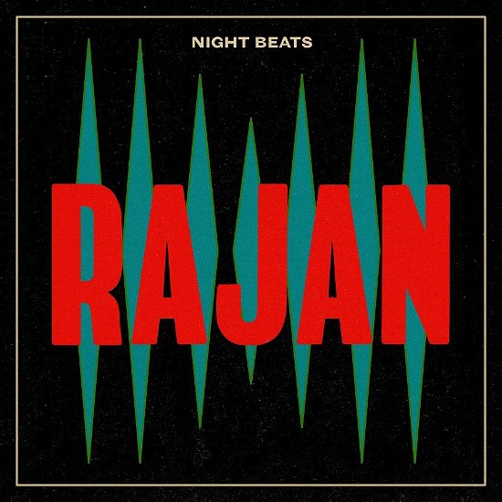 Cover for Night Beats · Rajan (Green Vinyl) (LP) [Coloured edition] (2023)