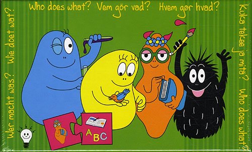 Cover for Barbo Toys · Puslespil: Barbapapa - Hvem gør hvad ? (TILBEHØR) [1. udgave] (2010)
