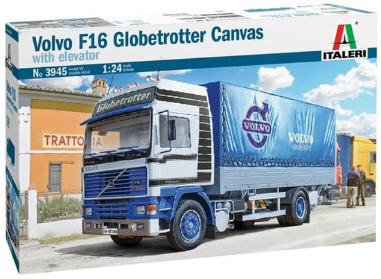 Cover for Italeri · 1/24 Volvo F16 Globetrotter Canvas (Brinquedos)